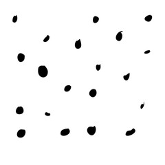 Repeating irregular brush strokes spot