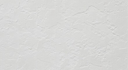 White Textured Wall Rough Plaster Stucco Background Seamless Surface Pattern