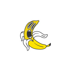 Obraz premium Banana vector illustration