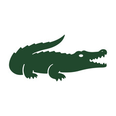 Crocodile silhouette