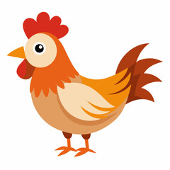 hen and rooster
