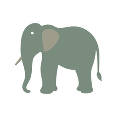 Elegant Elephant vector art