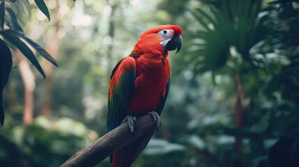 Obraz premium blue and yellow macaw