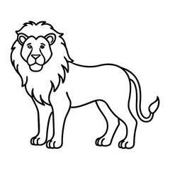 illustration of a lion