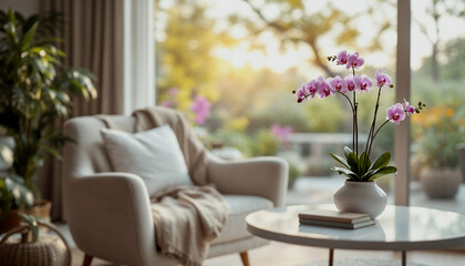 Tranquil Room with a View of a Picturesque Landscape