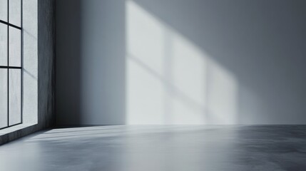 An elegant gray background with soft gradient tones transitioning from light to dark gray, exuding sophistication