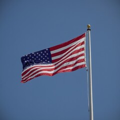 Obraz premium usa flag