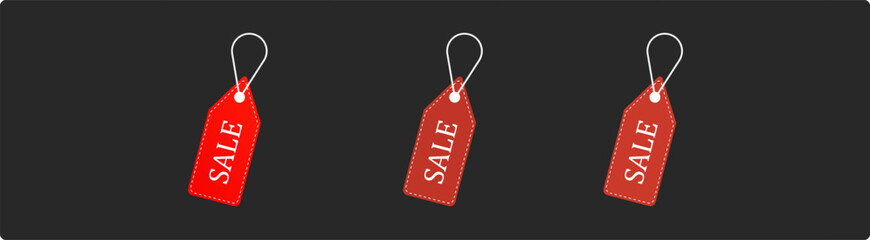 sale banner template design for web or social media.  Vector illustration EPS 10