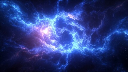 Mystical Cosmic Nebula Background