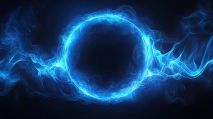 Mystical Blue Energy Portal