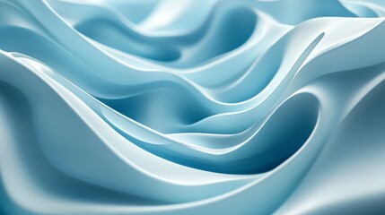 Fototapeta premium Abstract Blue Waves