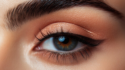 Obraz premium close up on female eye