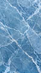 Obraz premium Light blue marble texture with white natural veins. Perfect for modern interior designs, luxury branding materials, ceramic tile patterns, and artwork backdrops.