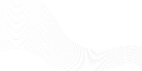 Futuristic gray white abstract background. shining wave lines pattern for banner, wallpaper, cover. 
