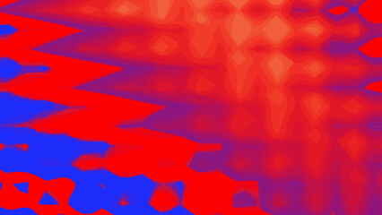Vector abstract bright background with blue and red colors