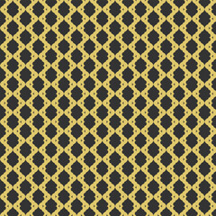 Abstract geometric pattern. A seamless vector background. White and black ornament. Graphic modern pattern. Simple lattice graphic design