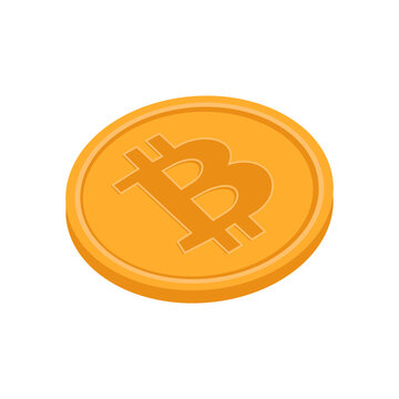 Crypto Currency Flat Icon, Vector illustration