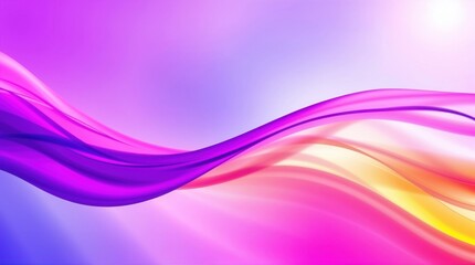 A swirling, translucent wave transitions abstract background