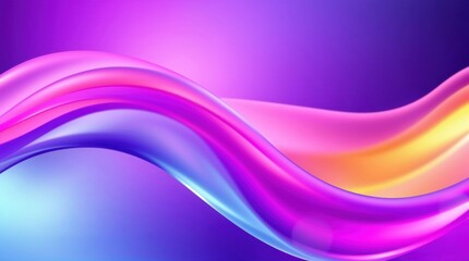 A swirling, translucent wave transitions abstract background