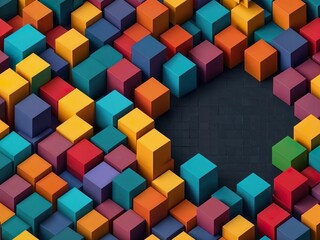 Obraz premium abstract colorful background