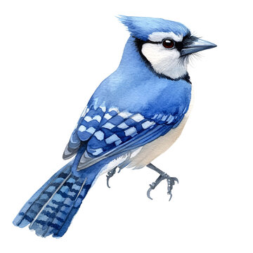 Bblue jay isolated on transparent background