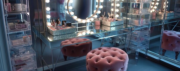 computerized and robotics room interior