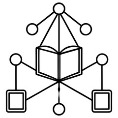 Education and Innovation in Line Art Vectors