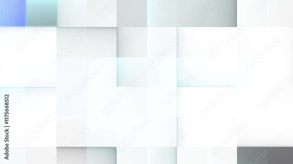 Fototapete An Abstract Blue Mosaic Texture Background that can be utilized for various Creative Designs and Projects, serving as a visually