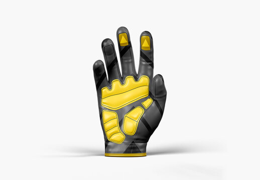 Cycling Gloves Mockup