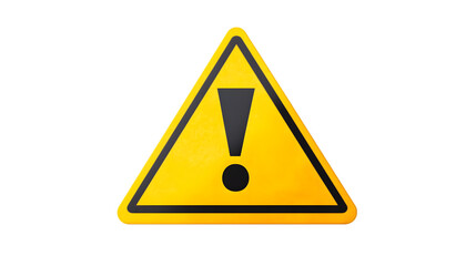 Yellow Triangle Warning Sign  Exclamation Mark  Alert  Caution  Hazard Symbol  Safety  Dan