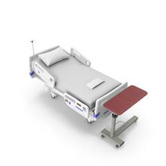 Hospital Bed for Patient Comfort and Care, High-Quality Medical Equipment for Healthcare Facilities