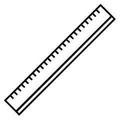 Linear Dynamics Minimalist Ruler Vector Art