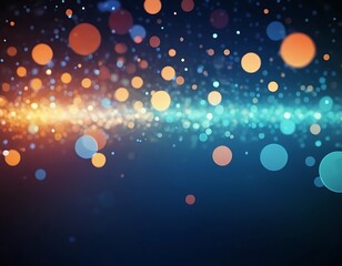 Fototapeta premium Abstract Background with Colorful Blurred Lights