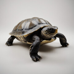 Obraz premium turtle on a white background
