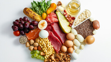 food ingredients for breakfast