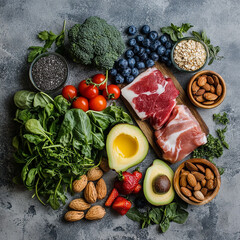 meat with vegetables