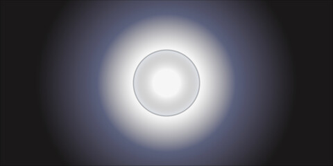 gradient, background, light, bulb, and, lamp, destello, illustration, of, a, loudspeaker, gradient, anamorphic, lens, emotive, energy, psychedelic, absurdism, digital.