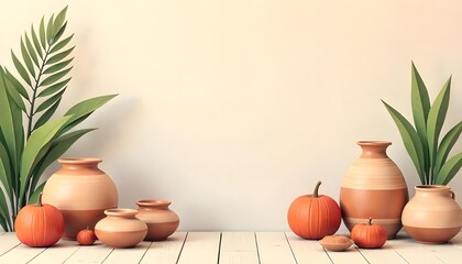 rustic earthy pottery background with textured clay surface, handmade ceramic design, and natural warm tones for artistic and craft projects