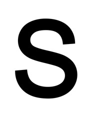 a letter S