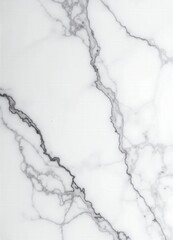 Obraz premium White marble with grey veins and sophisticated abstract pattern