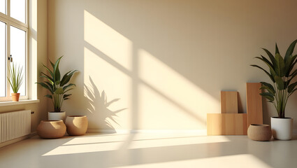 modern living room with furniture