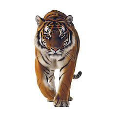 Obraz premium a picture of an animal running in the snow PNG image, PNG file, Generative art.