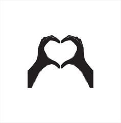 Obraz premium Valentine Day heart in hand Vector 