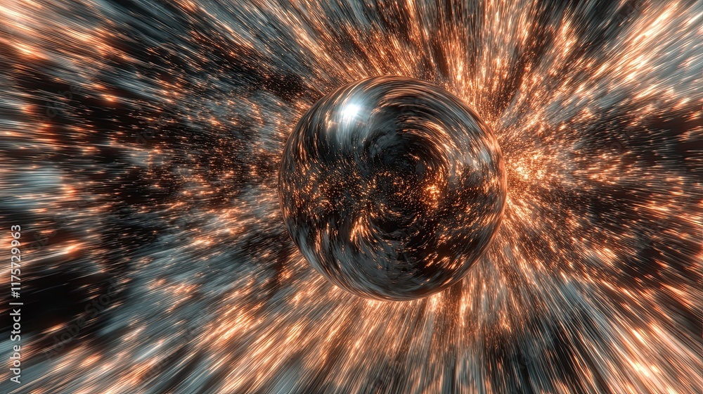 Poster Exploring the Dynamic Patterns of Brownian Motion in a Vibrant Cosmic Environment