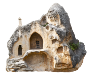 Stone house in the mountains