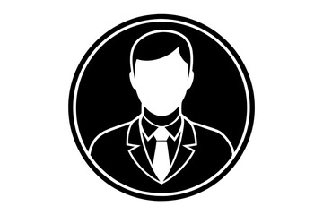 Male and female portraits, silhouettes, avatars or profiles of unknown anonymous people. Man, woman, people, African American. Black and white vector illustration. on white.