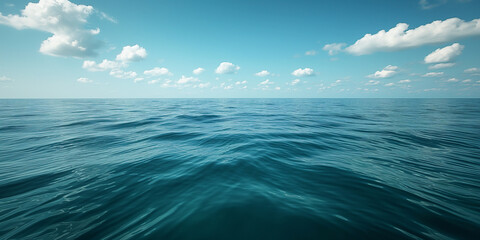 Fototapeta premium Blue sea banner 