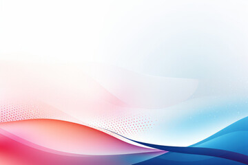 Obraz premium Abstract blue wave design with pink highlights and futuristic digital texture,Generated By Ai
