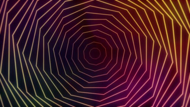 Motion Background Neon Disco Web Pattern animation [4K]