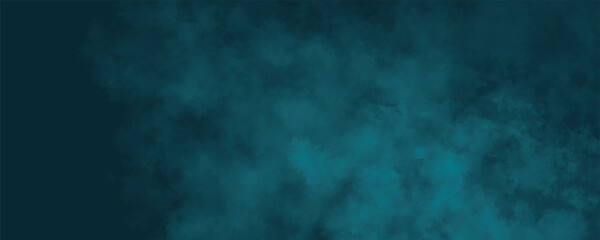 Teal fog and wispy clouds merging seamlessly into a dreamy, gradient background

